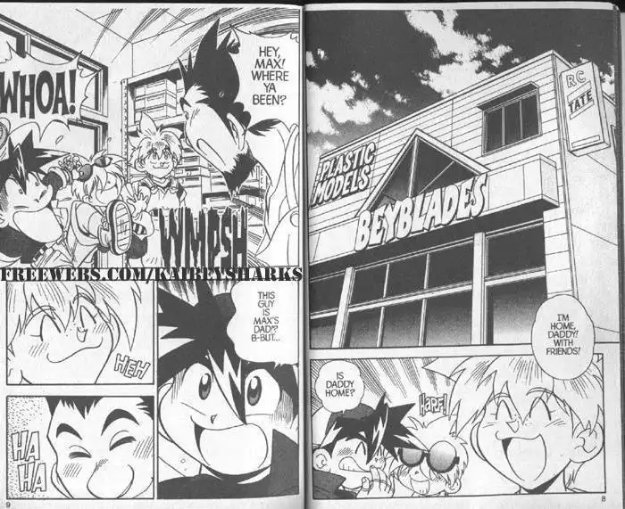 Bakuden Shoot Beyblade Chapter 2.1 13